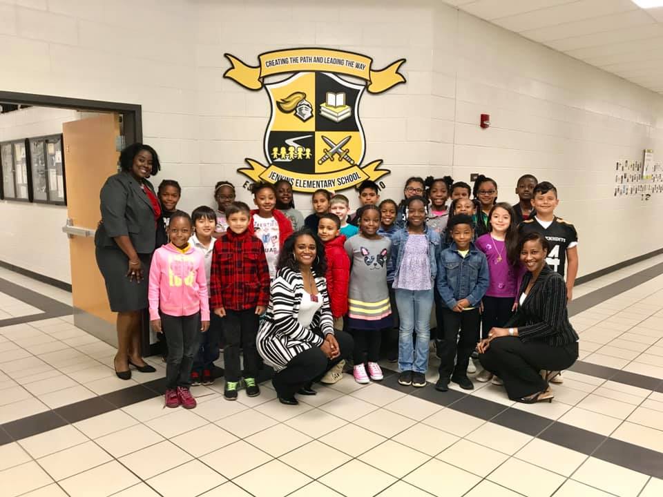 Jenkins Elementary School State Representative Donna McLeod