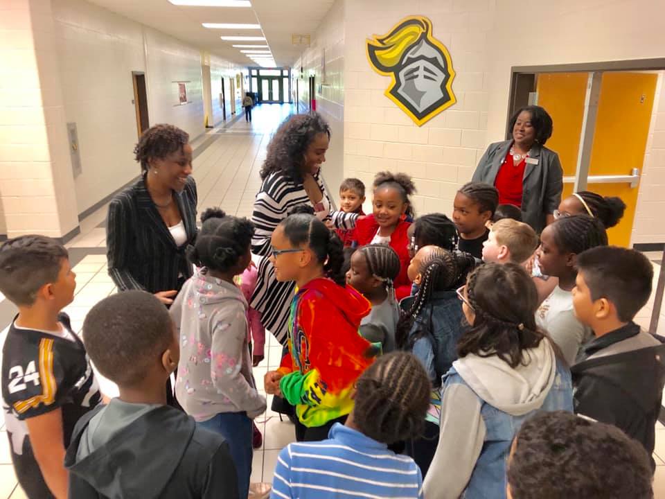 Jenkins Elementary School State Representative Donna McLeod