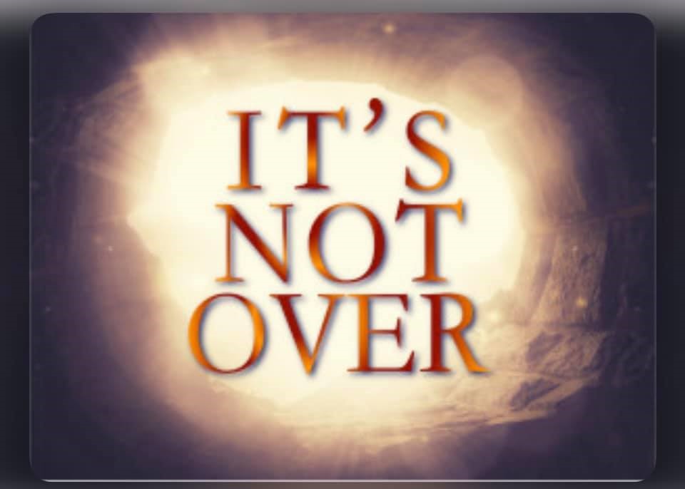 its not over