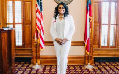 Women in White at the Gold Dome